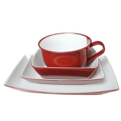 China Sustainable FS Plane Plastic Airplane Tableware Reusable Airline Food Tray for sale