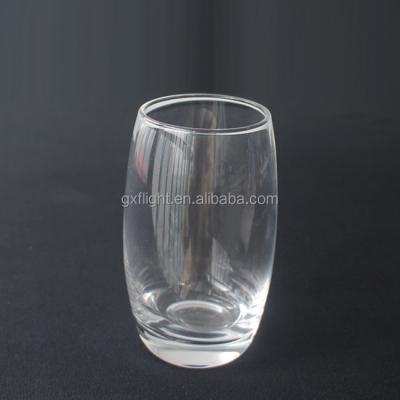 China Airline Tall Glass Crystal Beverage Tumbler Glass Clear Airline Beverage Glass for sale