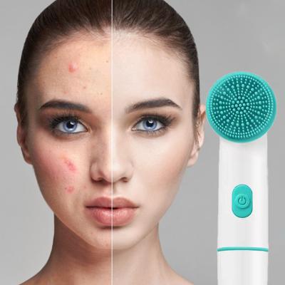 China 2021 New Arrival Acne Treatment Multifunctional Cordless Face Cleansing Brush Exfoliating Deeping Your Face Electric Cleansing Brush for sale