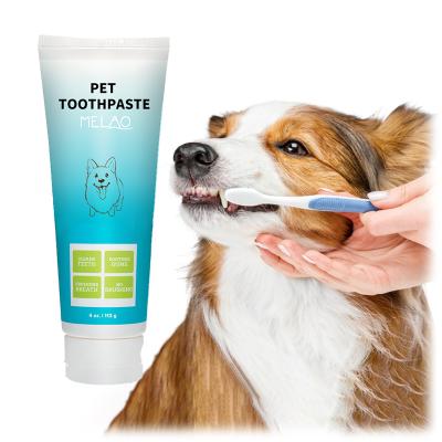 China Stored Clean Dog Cat Oral Cleaning Pet Toothpaste 100% OEM ODM Private Label Natural Organic Teeth Pet Dental Care for sale