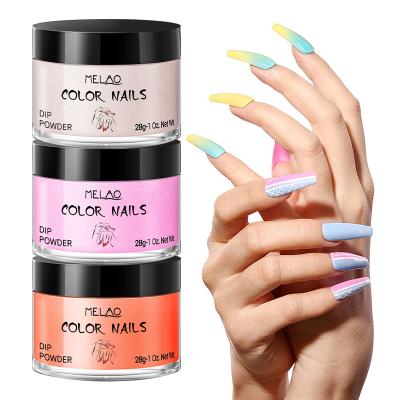 China Nail Art Beauty Wholesale Private Label nails gel color polish bulk nail color system dipping nail acrylic powder for sale