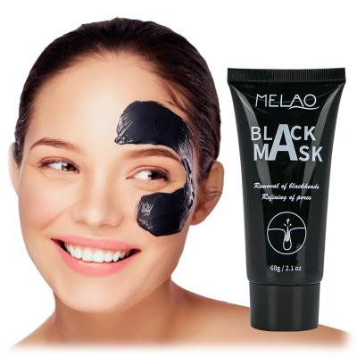 China Moisturizer OEM Private Label Oragnic Activated Blackhead Remover Bamboo Charcoal Deep Cleansing Black Mask for sale