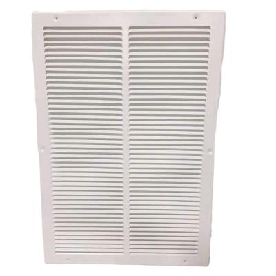 China Lightweight White Powder Coating Ceiling Linear Air Grille For HVAC for sale