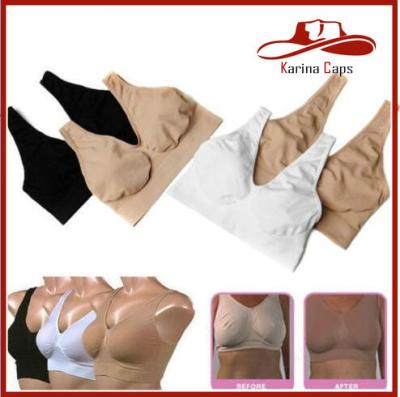 China Antibacterial Women Slim Underwear Sports Seamless 3pack Fashionable Diet Bra for sale