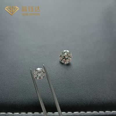 China White E F Color CVD Lab Diamonds 1.5ct 2.0ct CVD Loose Diamond for sale