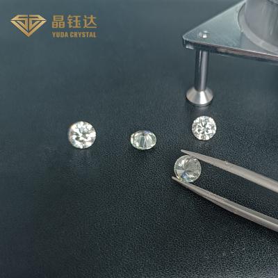 China HPHT Ronde losse laboratoriumgeteelde diamanten voor sieraden ring Te koop