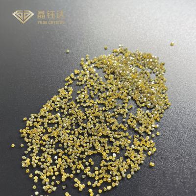 Chine 1.8mm aux diamants monocristallins jaunes SI de 2.0mm HPHT à la clarté d'I à vendre