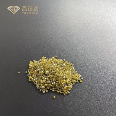 China 2mm Gele HPHT Monocrystalline Industriële Diamanten Te koop