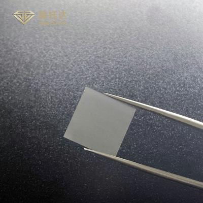 China Stärke 4mm*4mm einzelner Kristall CVD Diamond Plate 0.5mm zu verkaufen