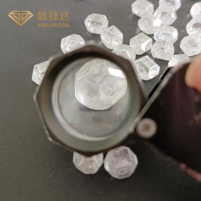 China 5 - 5,99 Karat HPHT Ungeschliffener Diamant Labor gewachsen HPHT Rohdiamant Für Polnisch zu verkaufen