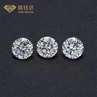 China Gepolijst 1 karaat Lab Groeid Briljant Ronde Snijd Diamant Voor Sieraden Te koop