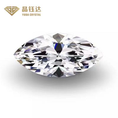 China Forma dos diamantes crescidos brancos do laboratório certificado do olho para Ring Brilliant Cut à venda