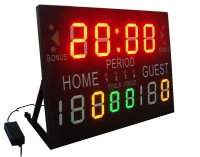 China Basketball Led Basketball Electronic Digital Scoreboard for sale