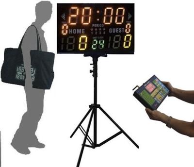 China Basketball Led Mini Portable Electronic Scoreboards for sale