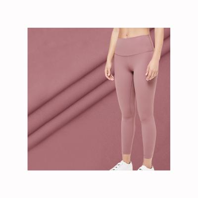 China Good Quality Comfortable Stretch Fabric 4 Way Stretch Spandex Legging Fabrics For Sport Wear for sale