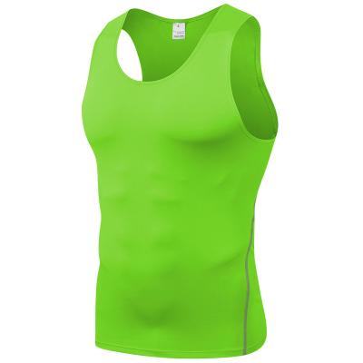 China 2022 Summer Men's Breathable Tank Tops Bodybuilding Fitness Absorb Sweaty Men Sport Tanks Top for sale