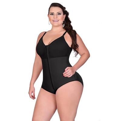 China Antibacterial Wholesale Slimming Suit Plus Size Waist Trainer Body Shaper Butt Lifter For Women for sale