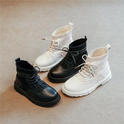 China Round Kids Boots Fashion Fur Casual Shoes Heel Children's Sports Shoes Winter Shoes Ankle Boot Booty Rubber Children Snow for sale