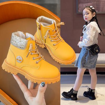 China Best New 2021 Product Boot Breathable Selling Sports Shoes For Girls Kids Shoes Designers Baby Sneakers Kids Girls Children's Boots for sale