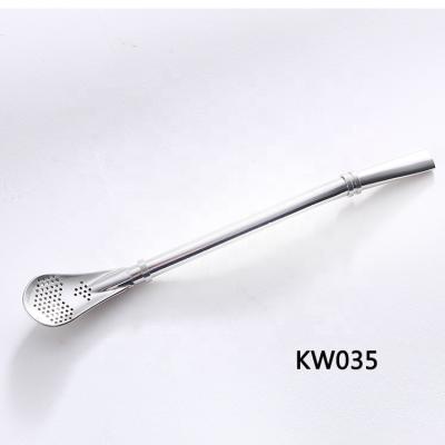 China Stocked high quality reusable stainless steel straws for sale