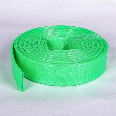 China Professional agriculture irrigation PVC plastic liner high pressure resistant layflat hose water pipe for sale