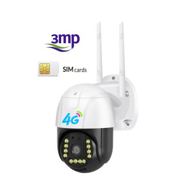 China NIGHT VISION 40% off Camara de Seguridad 4G PTZ 3MP Outdoor Waterproof Wireless Mini Dome Fixed CCTV Camera System Hot for sale