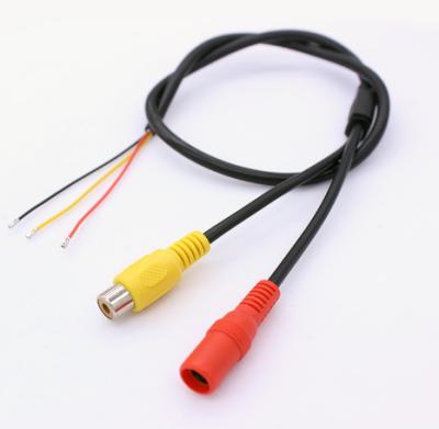 China Camera Accessories CCTV Security Camera Analog RCA AV Cable Power Extension BNC Cable for sale