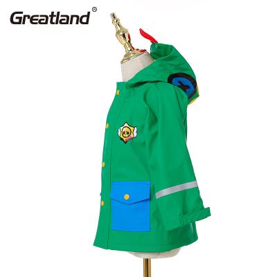 China Lightweight Children's Raincoat Zipper Children's Raincoat Wholesale Breathable Children's Raincoat for sale