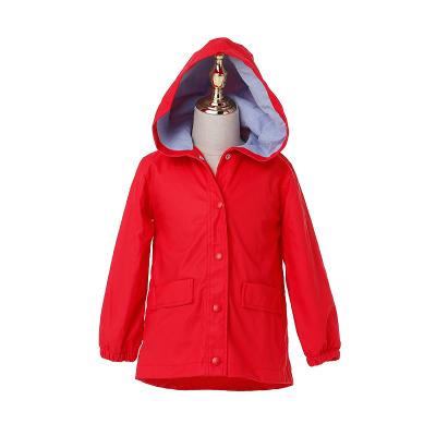 China New Design Breathable Waterproof Breathable Raincoat High Quality Children Girl Raincoat for sale