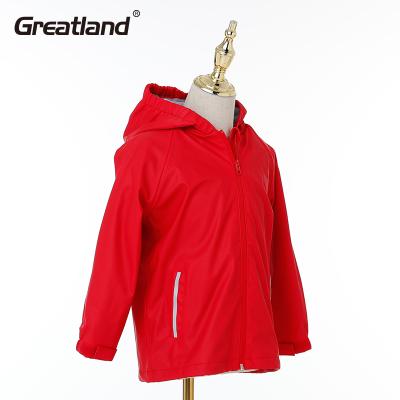 China Wholesale PU Raincoat Waterproof Women Breathable Rain Jacket PVC Raincoat for sale