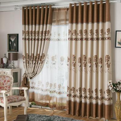 China Beautiful Blackout Stripe Print Blackout Fabric Window Curtain Fabric for sale