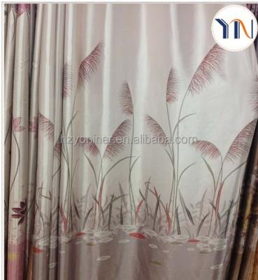 China Beautiful Blackout Printing Design Blackout Curtain Fabric, Printing Blackout Fabric, Turkish Curtain Fabric for sale