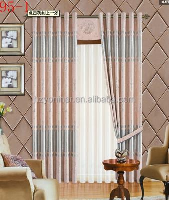 China Blackout Dubai Market Embossed Aluminum Blackout Curtain Fabric for sale