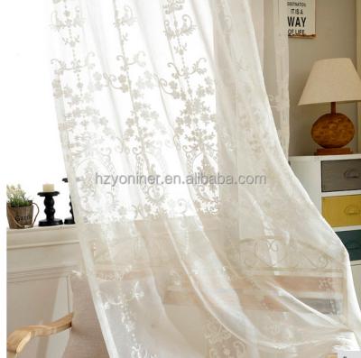 China Fire Retardant Luxury Wide Sheer Curtain Fabric Wide Width Sheer Voile Fabric for sale