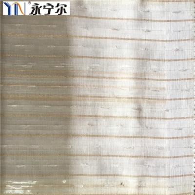 China Sheer Blackout Netting 100 Polyester Curtain Fabric For Sheer Home Textile for sale