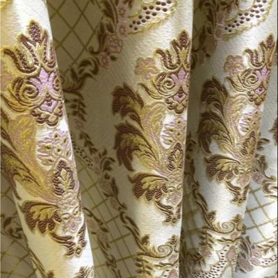 China Blackout style classic luxury European curtain, exquisite embroidery curtain, luxury European curtain thick curtain to keep warm for sale