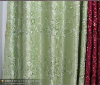 China Blackout Specializing Curtains 2018 Luxurious Design Embossed Embroidery Curtains for sale