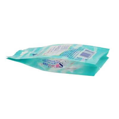 China Barrier Facial Make Up Wipes Custom Printing Cloth Packaging Bag Wet Pouch for sale