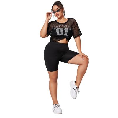 China Big hot sale sportswear breathable plus size clothing plus size yoga wear yoga set plus size for sale