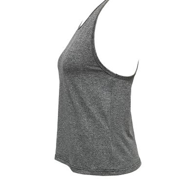 China 2021 breathable wholesale yoga tops comfortable fitness training running clothes yoga jackets hoodies sweatshirts back cutout sports vest for sale