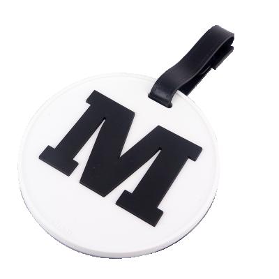 China eco-friendly PVC material custom cartoon 3d silicone luggage tag rubber luggage tag for sale