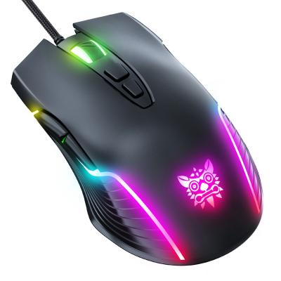 China 3D Onikuma CW905 Wired Gaming Mouse for PC Laptop and Mac Computer with Ergonomic Design 6400 DPI Adjustable for sale