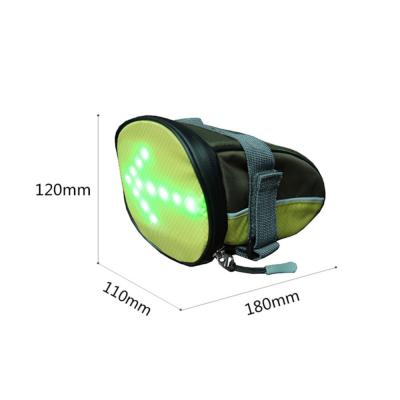 China LED Turn Signals Activated by Wireless Remote Control Tail Bag LED Tail Bag Bicycle Controller Warning Light Flasher Kit Bicycle Bagss Wireless Remote Control Light Boxes for sale