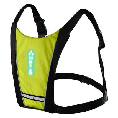 China New Developed Waterproof Nylon Wireless Control LED Lighted Outdoor Sports Jacket Vest for sale