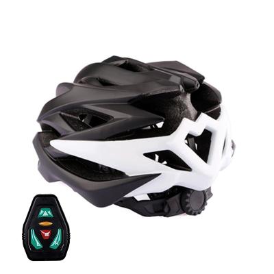 China ABS EN Safety Bicycle Helmet Radio 1078 Led Turn Signal Light Led Helmet for sale