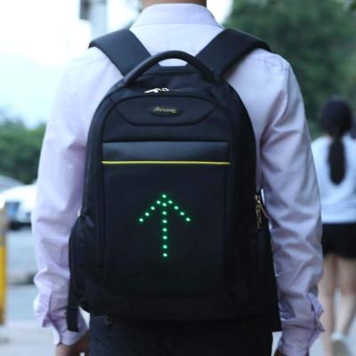 China 2019 Wireless Control LED Light China Suppliers LED Flashing Laptop Backpack For Municipal Office Worker for sale