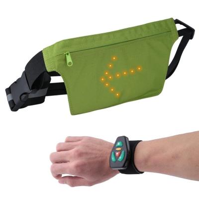 China Waterproof Outdoor Water Proof Custom Fashion Pussy Pack Waist Wallet Hip Pocket Bag Running Led Flashing Waist Bag For Women Men for sale