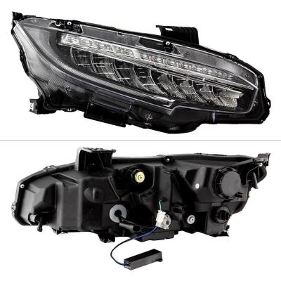 China Saivis Car Led Projector Front Headlight For Honda Civic 2016 Standard Size for sale