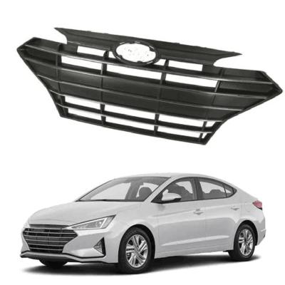 China Auto Parts S Front Upper Car Body Parts Accessories Replacement ABS Saivis Chrome Grill For Hyundai Elantra 2019 2020 for sale