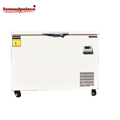 China Large LCD Ultra Low Temperature Refrigerator Minus 150 Degree Manufacture For Fishing Ultra Low Temperature Freezer For Lab for sale